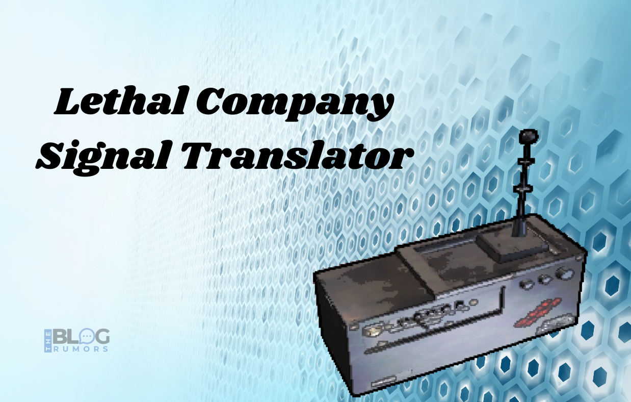 Lethal Company Signal Translator