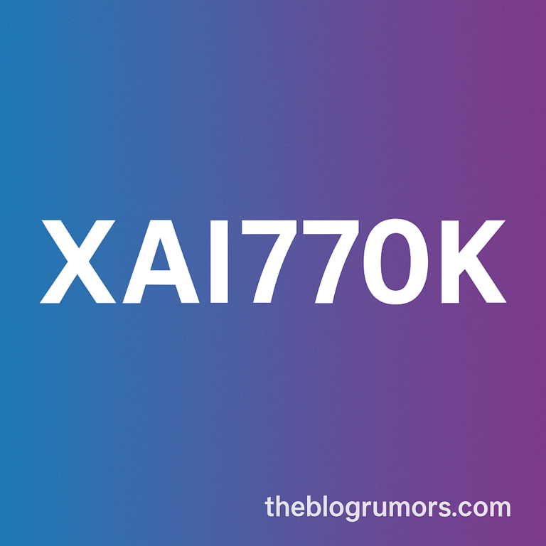 XAI770K: Redefining Explainable AI for the Future