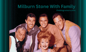milburn stone with family
